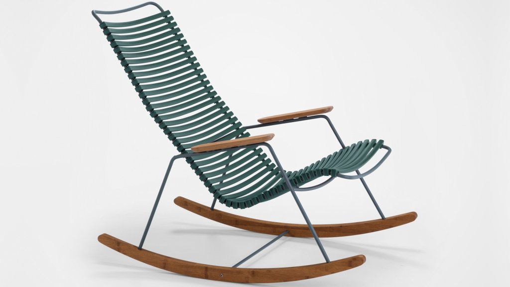 houe click rocking chair pine green