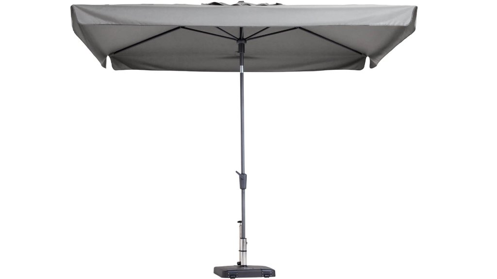 madison parasol delos luxe 200 300 light grey