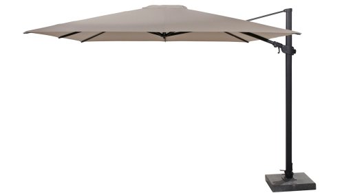 08560 siesta premium taupe antraciet frame parasol