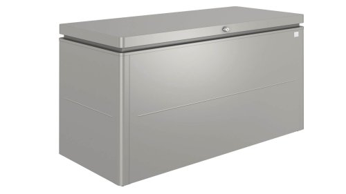 biohort loungebox 160cm kwartsgrijs metallic